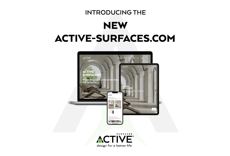 LE NOUVEAU SITE D’ACTIVE SURFACES<sup>®</sup> EST EN LIGNE !